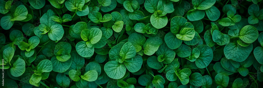 Poster lush green grass texture with soft feel and vibrant colors from a top view perspective