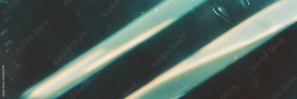 Poster dusty film texture with diagonal scratches in deep shadowed background