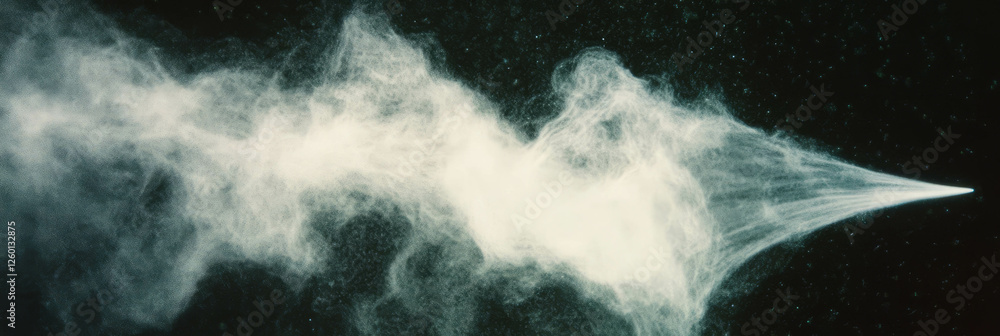 Poster dusty film texture with large angular particles and bright lighting effects