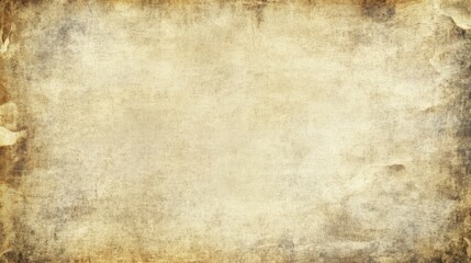 Obraz premium Vintage Parchment Texture with Faded Ink Stains and Distressed Edges Adding Character and Charm to Your Nostalgic Design Projects