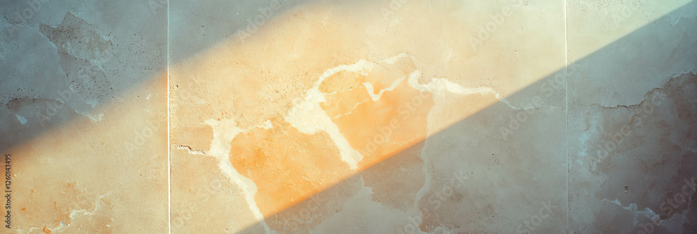 Poster subtle light beige brown wall texture with grunge patterns and soft shadows