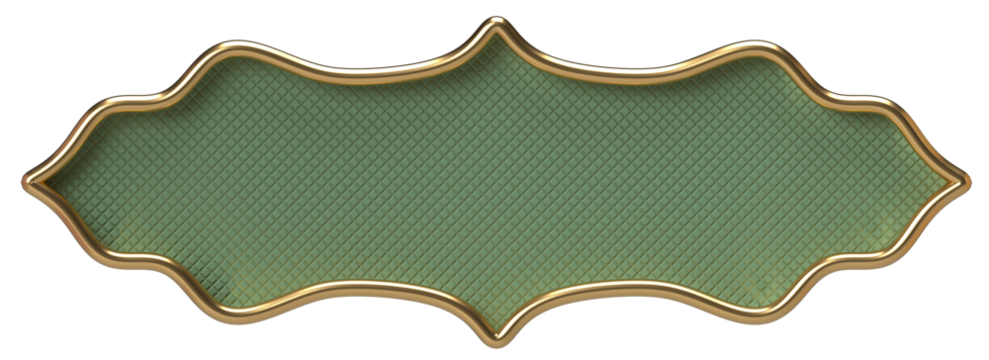 Elegant Gold and Sage Green Textured Banner with Copy Space