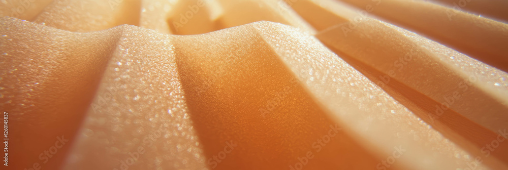 Poster light brown paper with textured surface and short vertical fibers creating an organic look