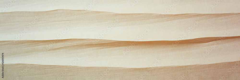 Aufkleber Elegant light tan paper with subtle striped pattern and smooth textured surface