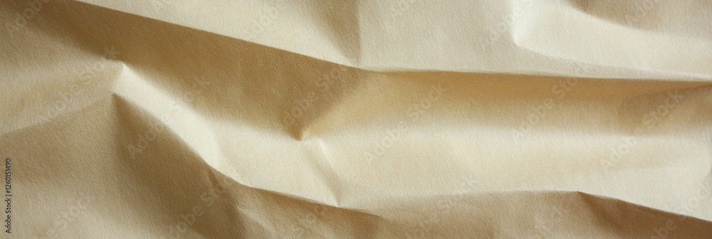 Poster Texture of light tan paper featuring a subtle grid pattern in smooth tones