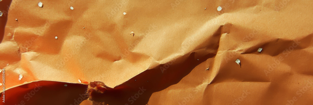 Poster texture of medium brown paper with small textured spots and varied surface details