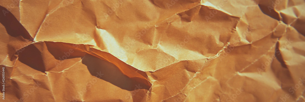 Poster showing the unique texture and color variations of medium brown textured paper