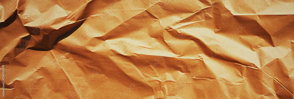 Poster Texture of medium brown paper with subtle radiating grain and uneven surface throughout