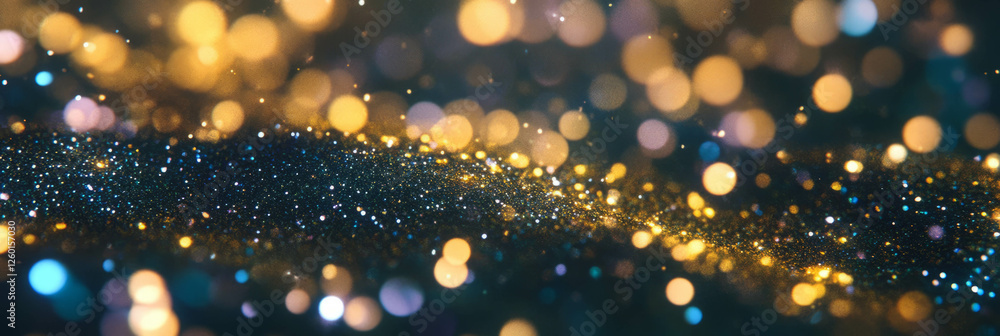 Aufkleber captivating texture of metallic paint with sparkling reflections and vibrant flakes
