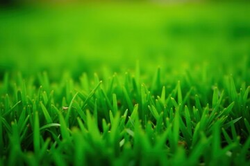 Fototapeta premium Newly cut hybrid grass, vibrant green, lush texture, mowing, botanical