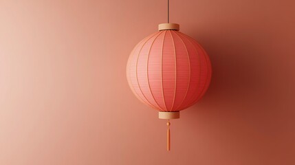 Obraz premium Chinese lanterns on red background