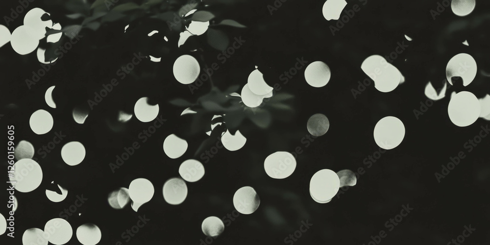Poster mottled black and white texture with soft lighting creating a speckled effect