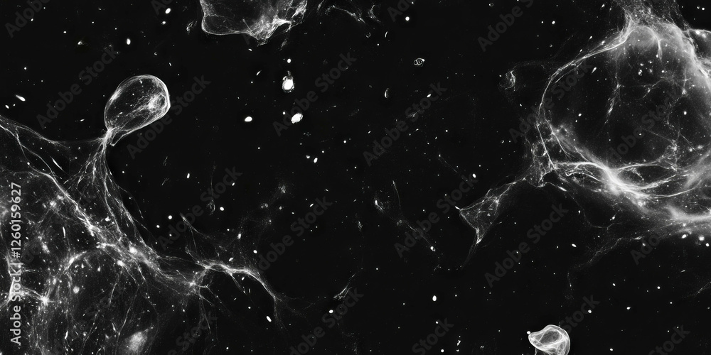 Poster Mottled texture with soft lighting creates a dynamic black and white background