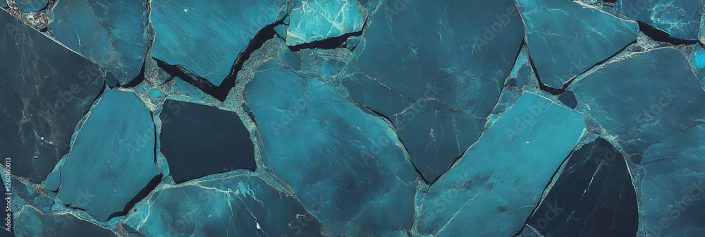 Poster mottled blue and gray texture resembling natural stone with irregular patches and shadows