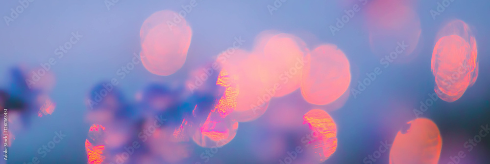 Poster mottled purple and pink texture with blurred edges under soft diffused light