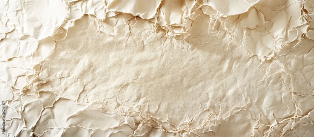 Poster textured beige old paper background with wrinkled and crumpled surfaces, featuring subtle variations