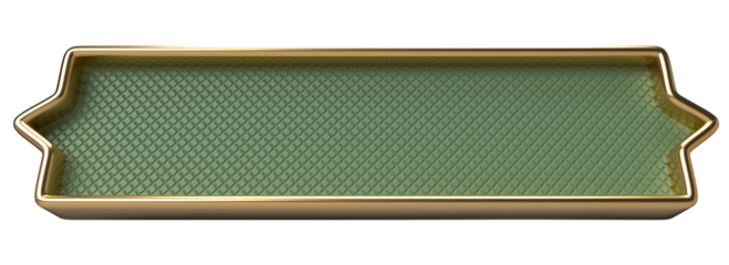 Elegant Gold and Sage Green Textured Banner with Copy Space