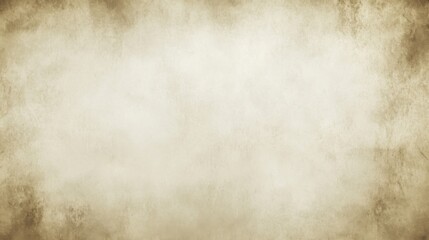 Fototapeta premium Distressed Parchment Texture with Faded Borders and Delicate Creases: Echoing the Passage of Time with a Weathered Look for a Rustic Canvas for Text or Graphics