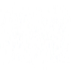 Falling raindrops on black background raining obliquely. Rain transparent effect. Rainfall, drizzle. Falling water drops. Nature realistic pattern. Png