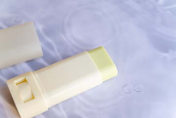 Sunscreen spf stick and cream lotion  . Natural Face Protection Cream and stick