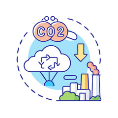 carbon emissions icon, carbon emissions vector illustration-simple illustration of carbon emissions, perfect for carbon emissions logos and icons