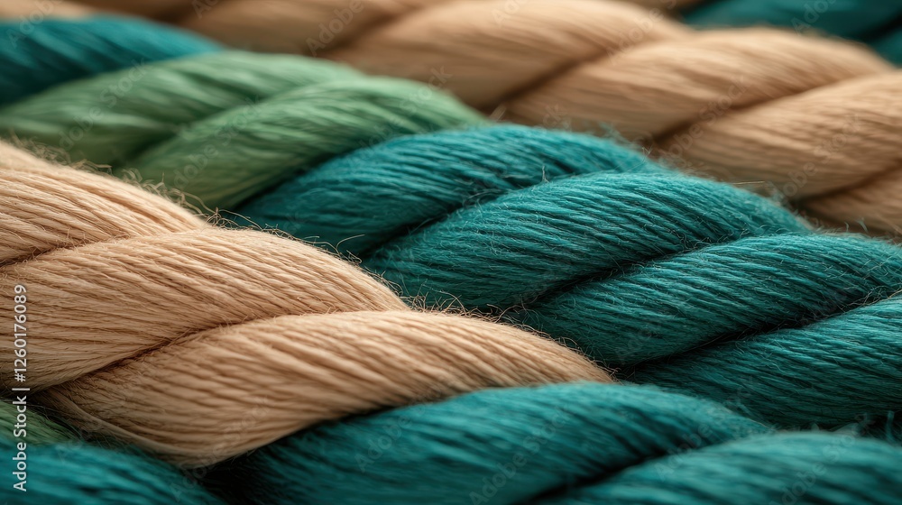 Poster pulp fiber concept, delicate interplay of recycled fibers in vivid colors creating textured patterns