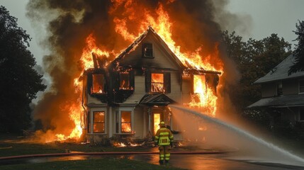 The Life of a Firefighter: Courage, Sacrifice, and Dedication in the Face of Danger