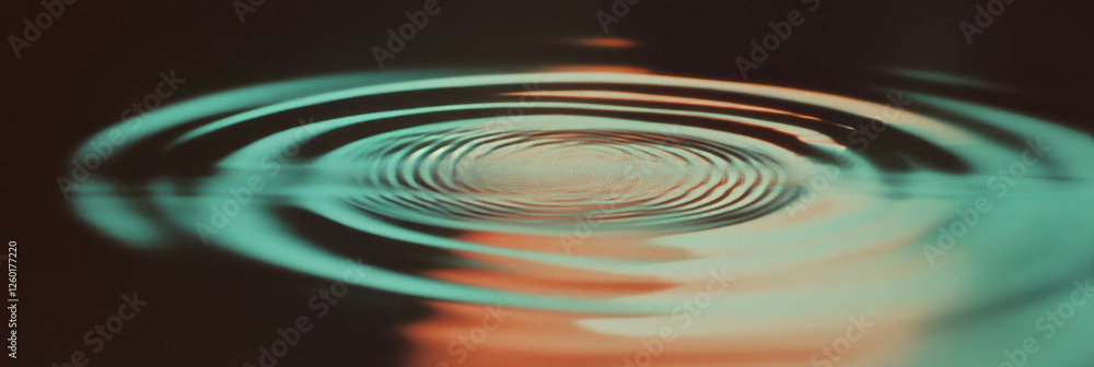 Poster capturing the texture of scanned film featuring fine circular scratches and soft shadows