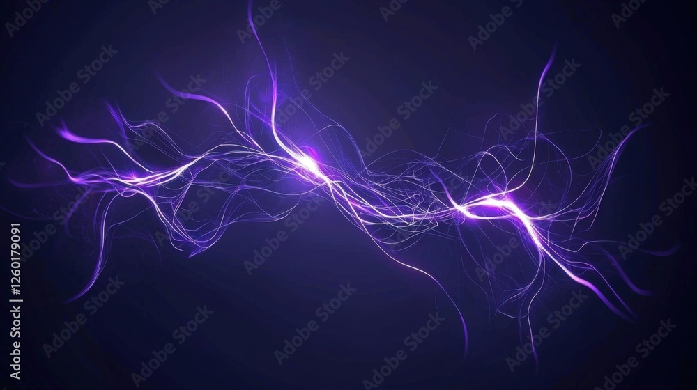 Poster dynamic electric energy surge digital realm abstract art dark background close-up view visualizing p