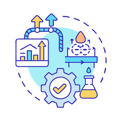 upstream operations icon, upstream operations vector illustration-simple illustration of upstream operations, perfect for upstream operations logos and icons