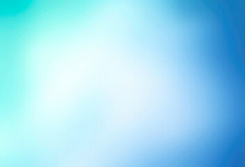 Soft blurred background reflecting a tranquil natural ambiance with blue and green hues