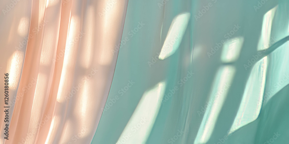 Poster silver pastel wall texture with grunge patterns illuminated by soft lighting