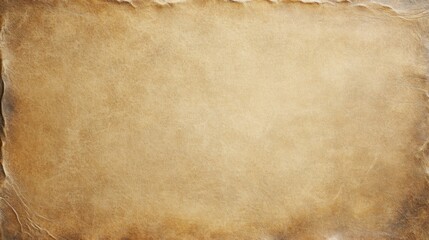 Nostalgic Sheepskin Parchment: Overhead Shot with Blank Center for Customizable Content. Clarity and Sharpness Highlight Intricate Patterns and Natural Variations