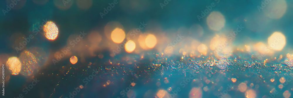 Fototapete Beautiful soft edged bokeh texture creating a smooth gradient with subtle shimmer effects