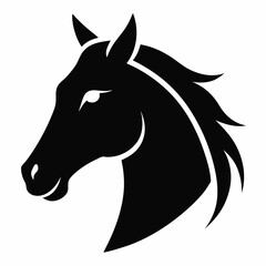 horse head silhouette