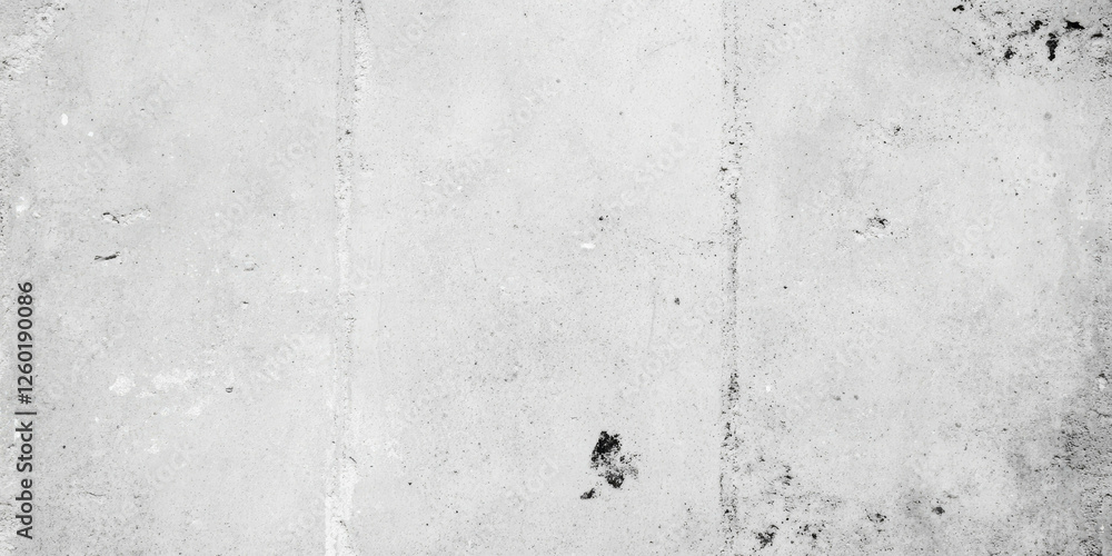 Poster white wall texture with intense grunge and dark grey markings creating a weathered appearance