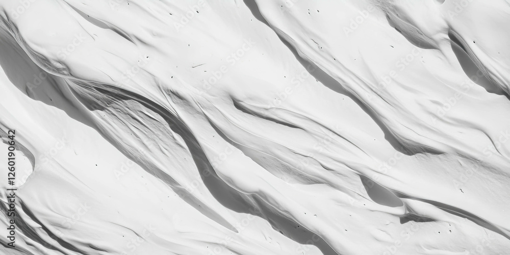 Poster subtle textured white wall showcasing soft grunge patterns and unique lines in detail