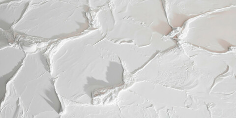 Texture of cracked white wall with grunge details showcasing unique surface patterns and marks