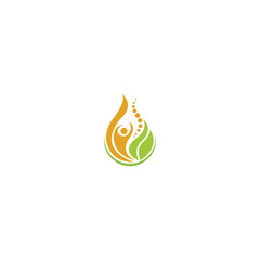 Oil Drop Logo Vector design.