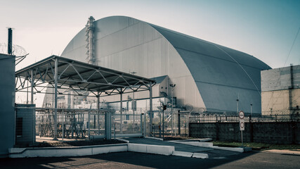 destroyed structures of industrial power engineering in Ukraine