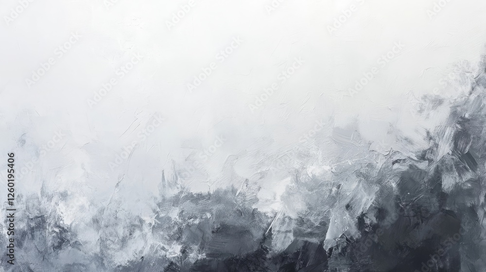 Poster dark and light abstract texture blending together in a modern artistic expression of contrast and de