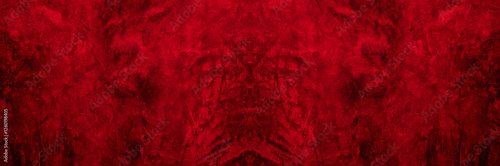 Aufkleber old wall texture cement black red background abstract dark color design are light with white gradien
