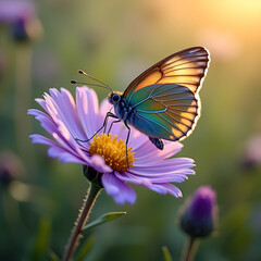 butterfly on flower
