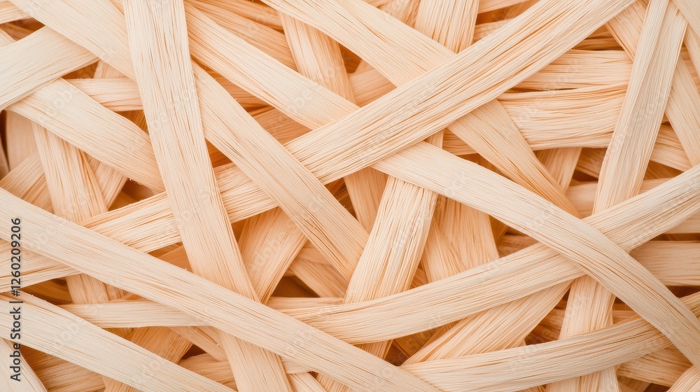 Poster pulp fiber concept, magnified view of intertwining fibers from soft pulp creating a textured backgro