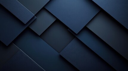 Minimalist abstract wallpaper featuring intersecting lines on a Blue background. Banner template with white space for text, perfect for modern and professional design uses.