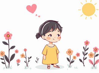 Positive Mental Health Vector Illustrations