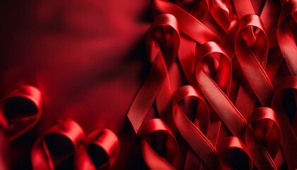 Lazo Rojo, símbolo internacional ideado para mostrar apoyo a la lucha contra el sida y solidarizarse con las víctimas de la enfermedad y los portadores del VIH