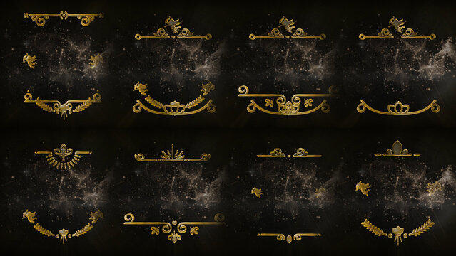 Multi Gold Frame Pack
