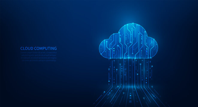 cloud computing data storage online and security technology. cloud security network policy. vector illustration fantastic technology.