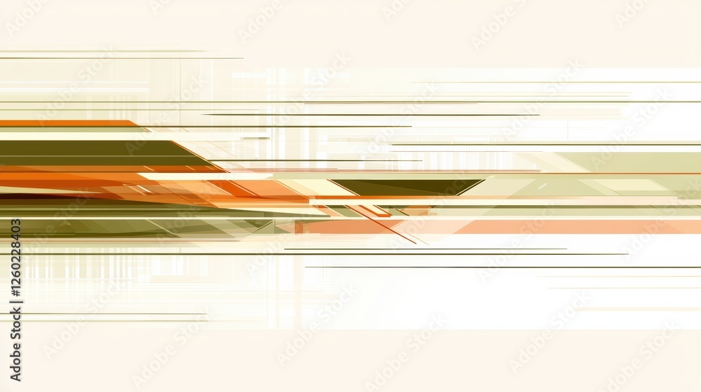 Poster dynamic abstract motion graphics digital design animation virtual space close-up modern aesthetic